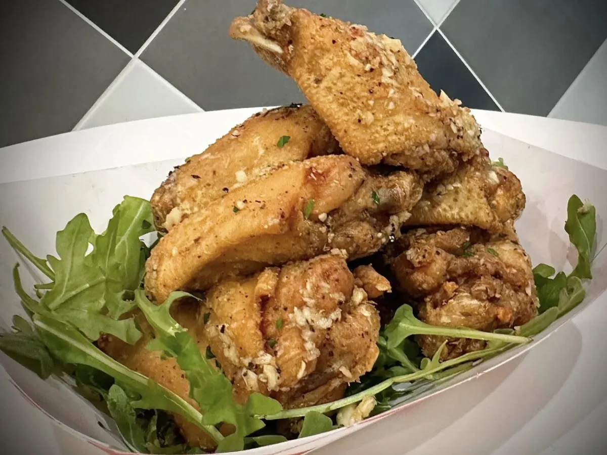 Lemon Pepper Garlic Chicken Wings Lemon Pepper Garlic Chicken Wings
