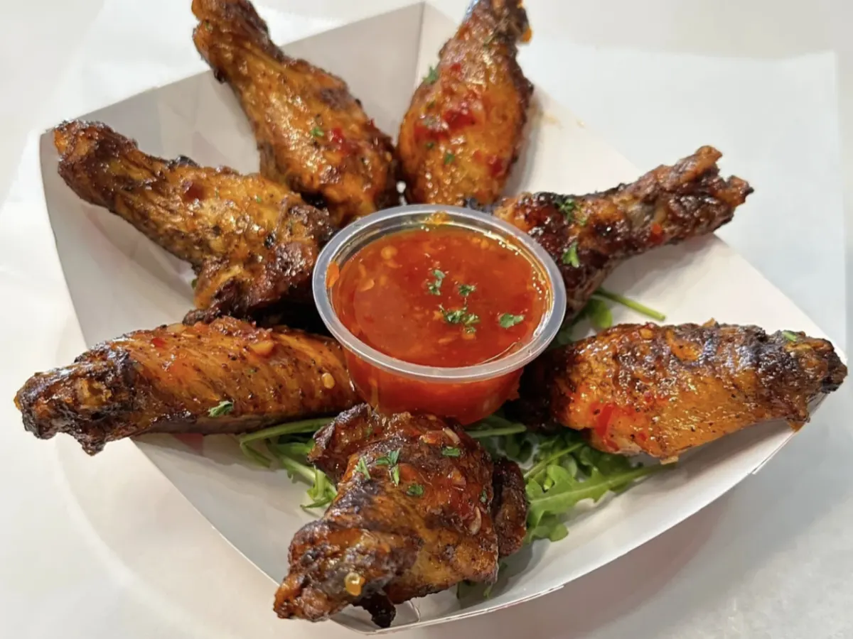 Full Tray of Smoked Chicken Wings Full Tray of Smoked Chicken Wings