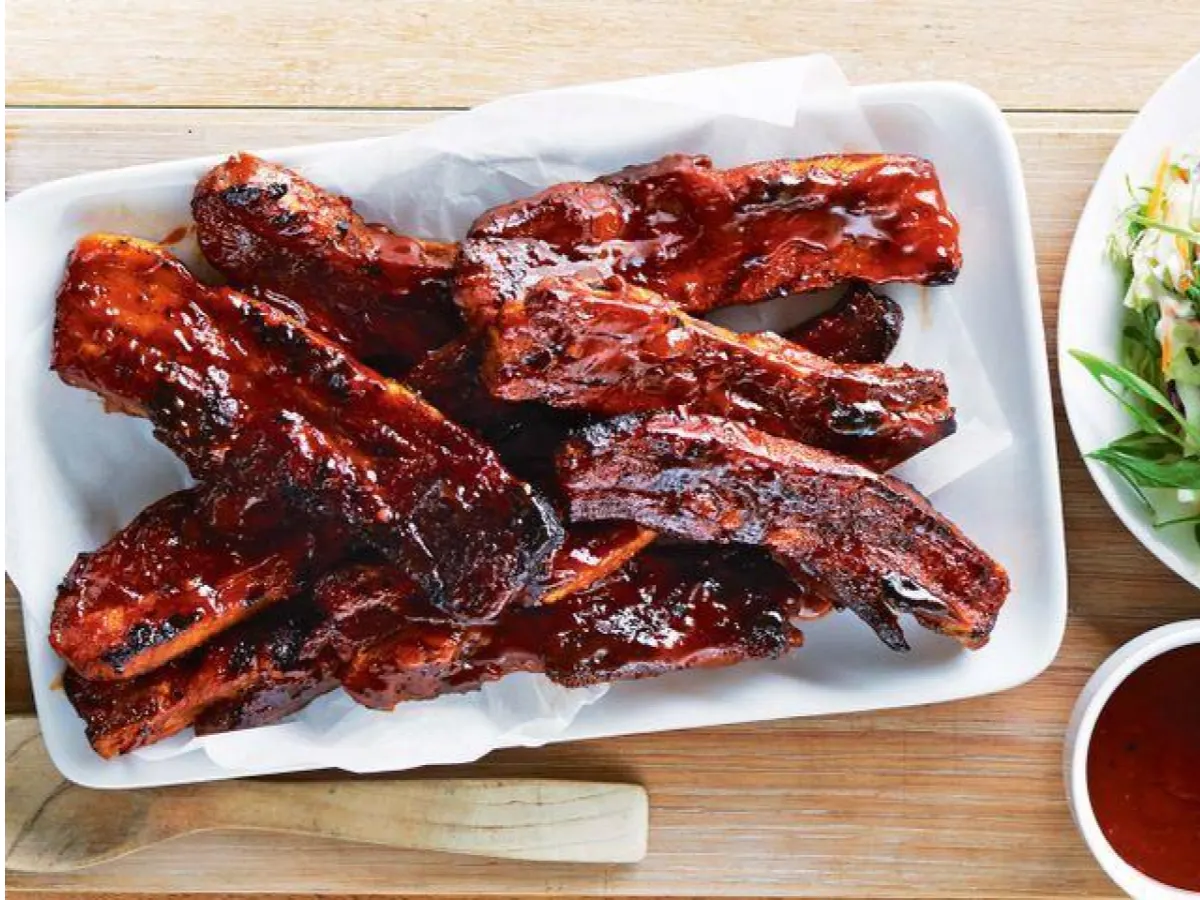 Smoked Pork Spare Ribs Smoked Pork Spare Ribs