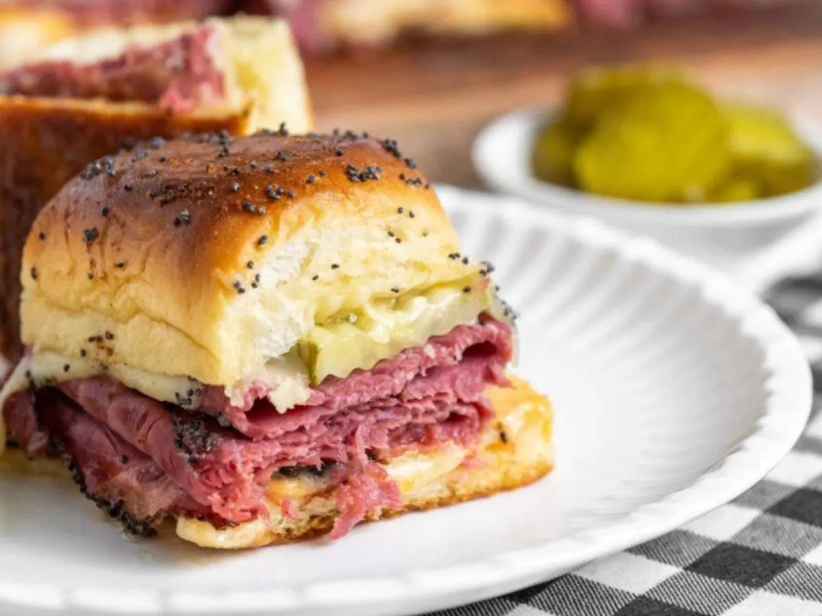 Smoked Pastrami Slider Tray Smoked Pastrami Slider Tray