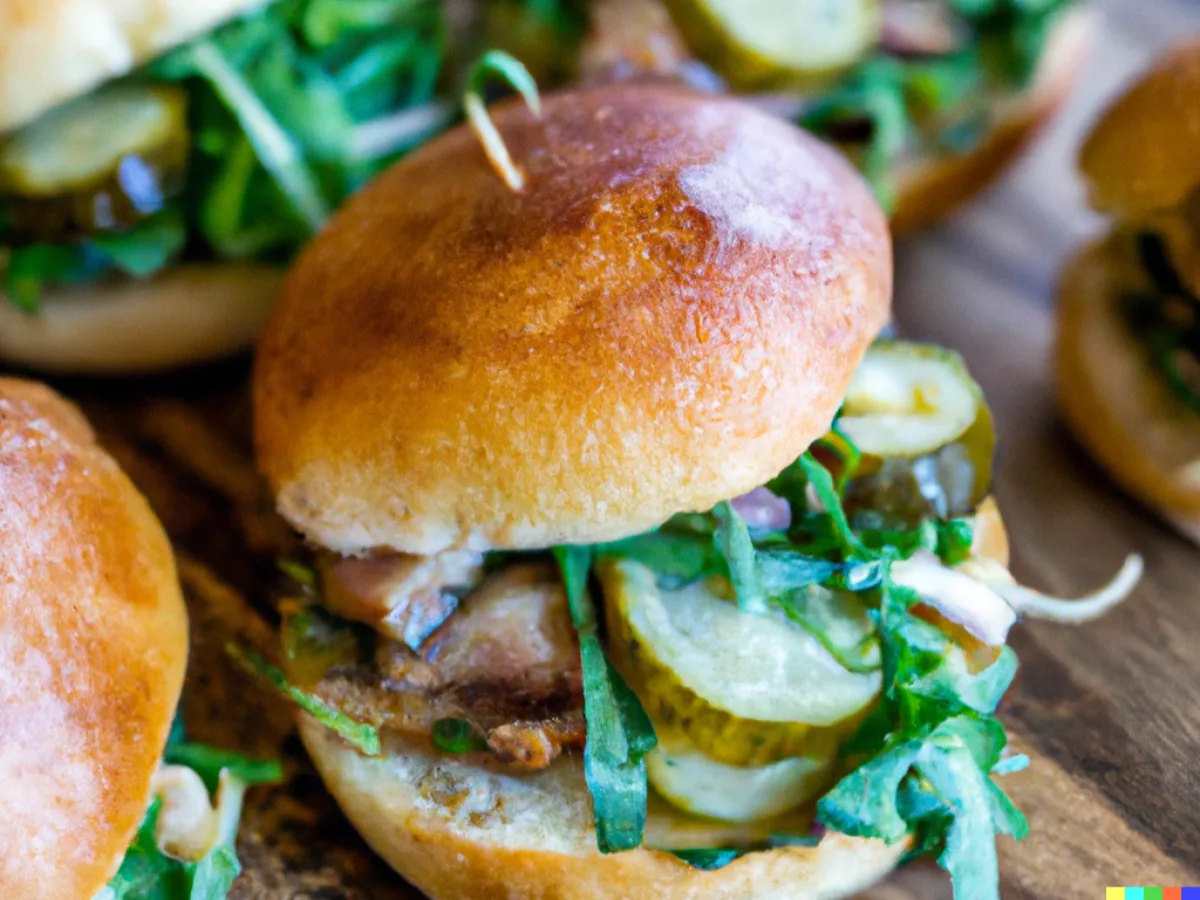 Smoked Porchetta Slider Tray Smoked Porchetta Slider Tray