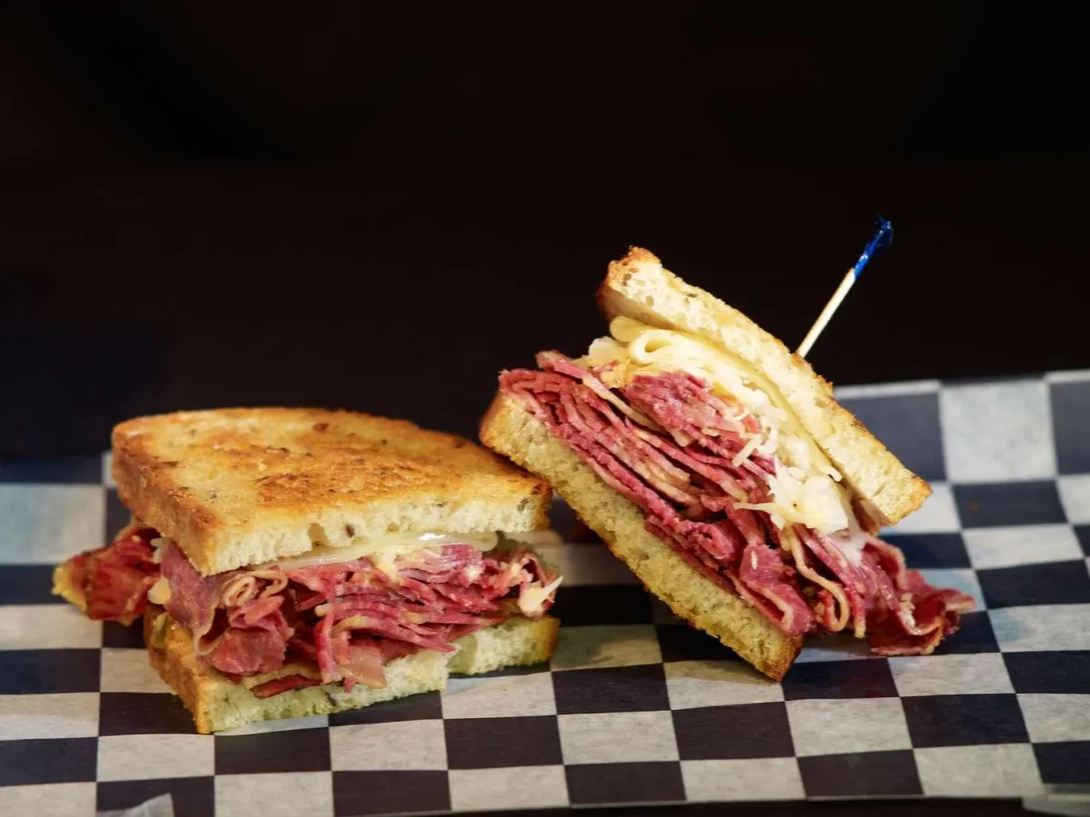 Smoked Pastrami Sandwich on Gluten-Free Toast Smoked Pastrami Sandwich on Gluten-Free Toast