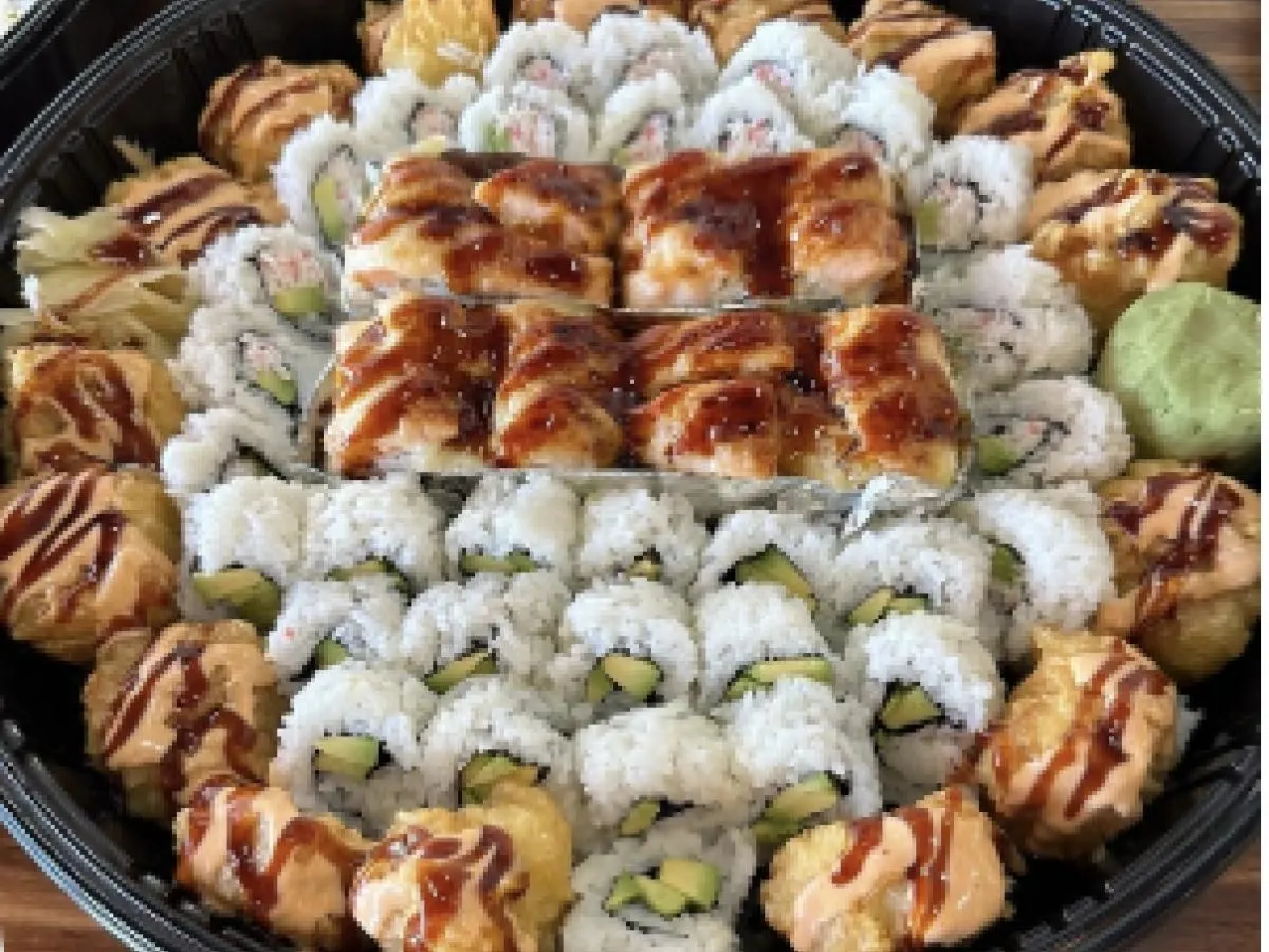 Double the Pleasure Sushi Platter (Serves 6) Double the Pleasure Sushi Platter (Serves 6)