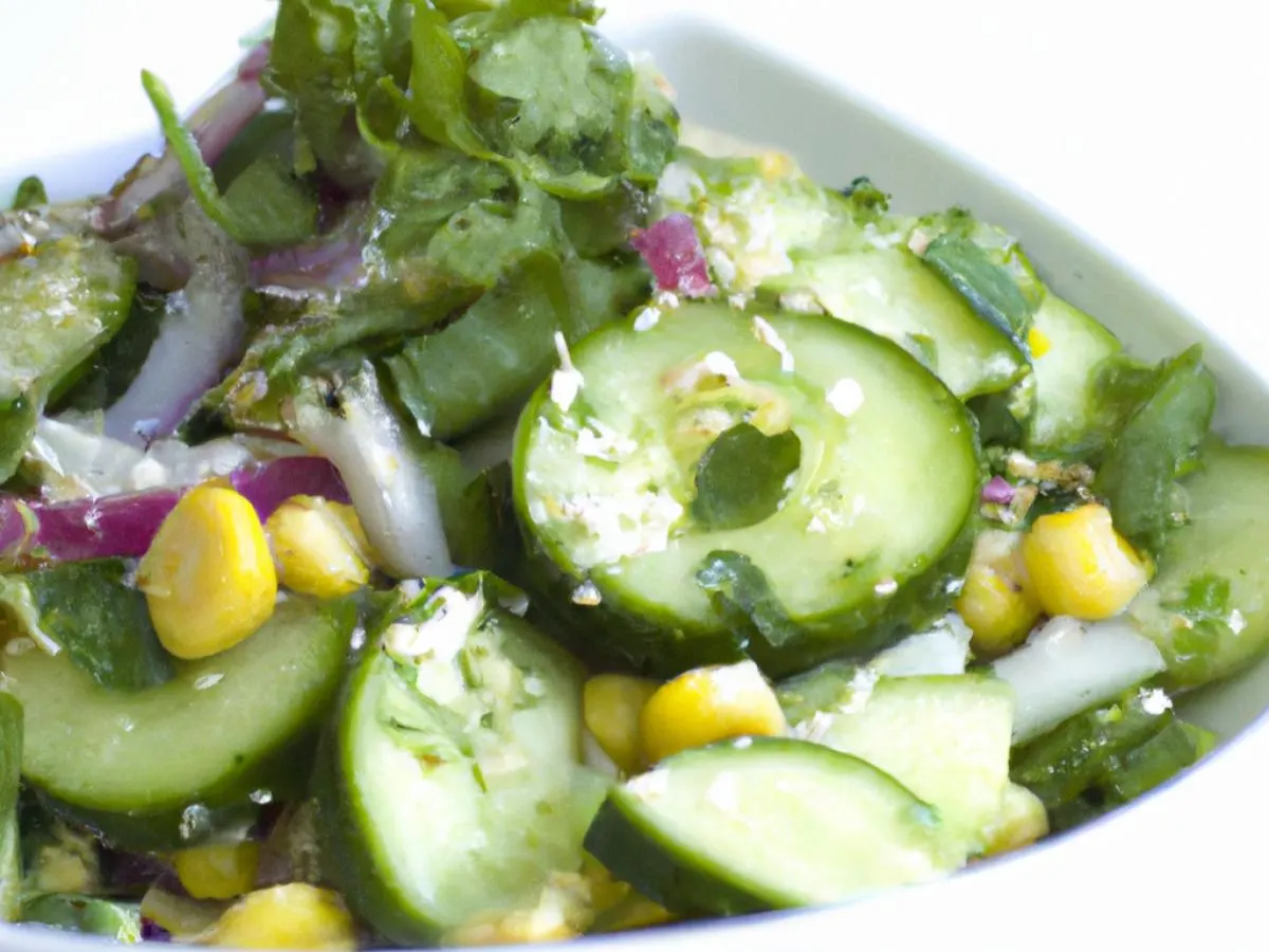 Cucumber & sesame salad Cucumber & sesame salad