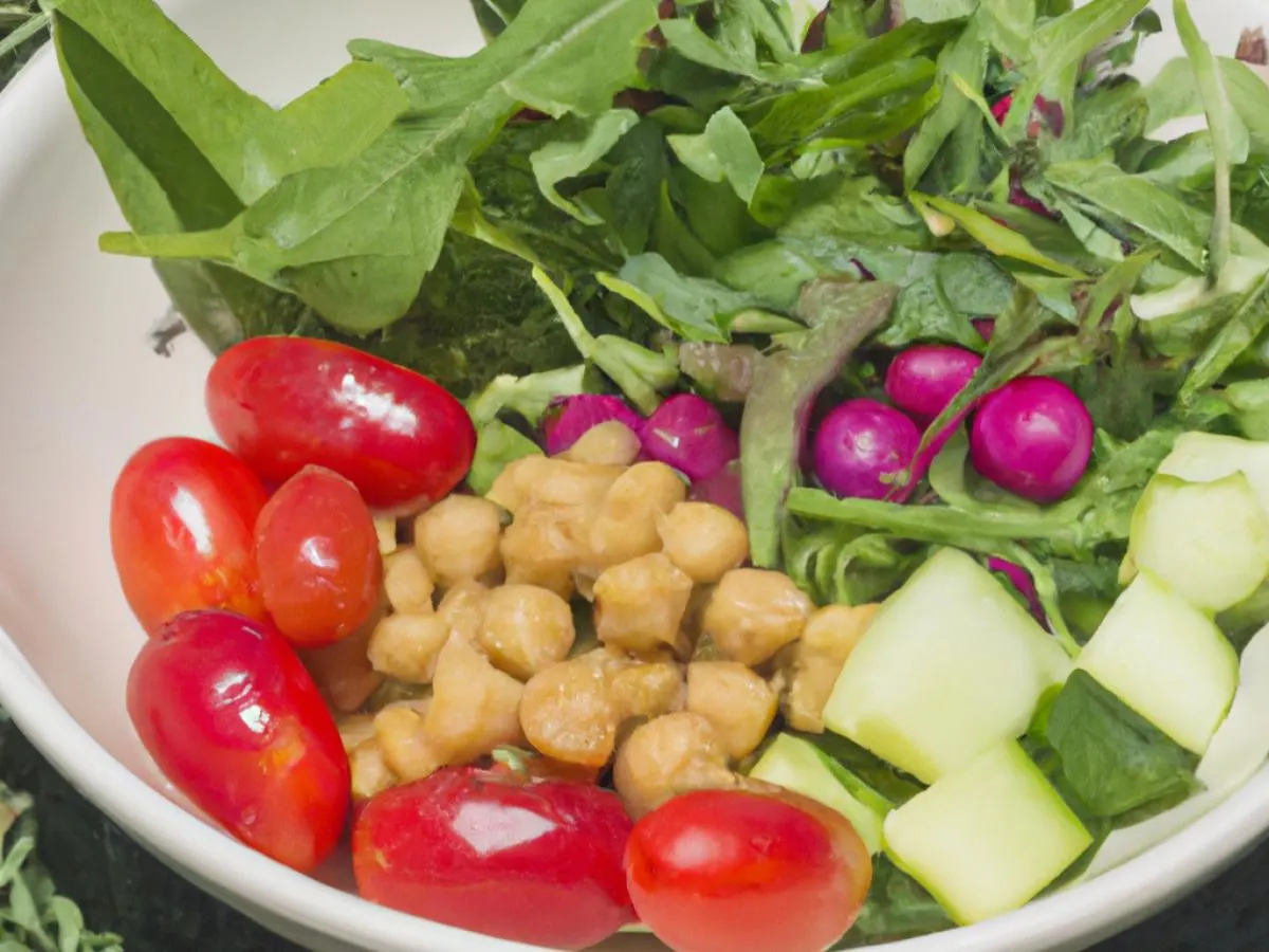 Vegan Garbanzo Grainless Bowl ( NO DAIRY)