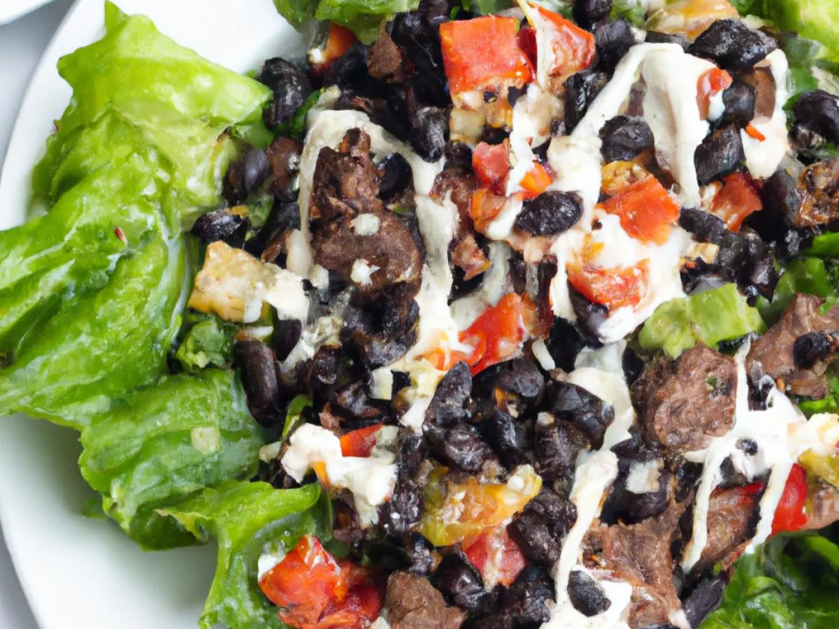 Impossible Ground Beef & Diablo Salsa Salad Bowl