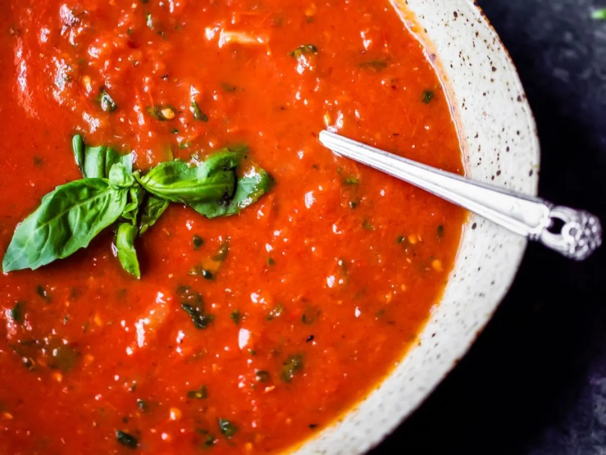 Large Tomato Basil Soup Large Tomato Basil Soup