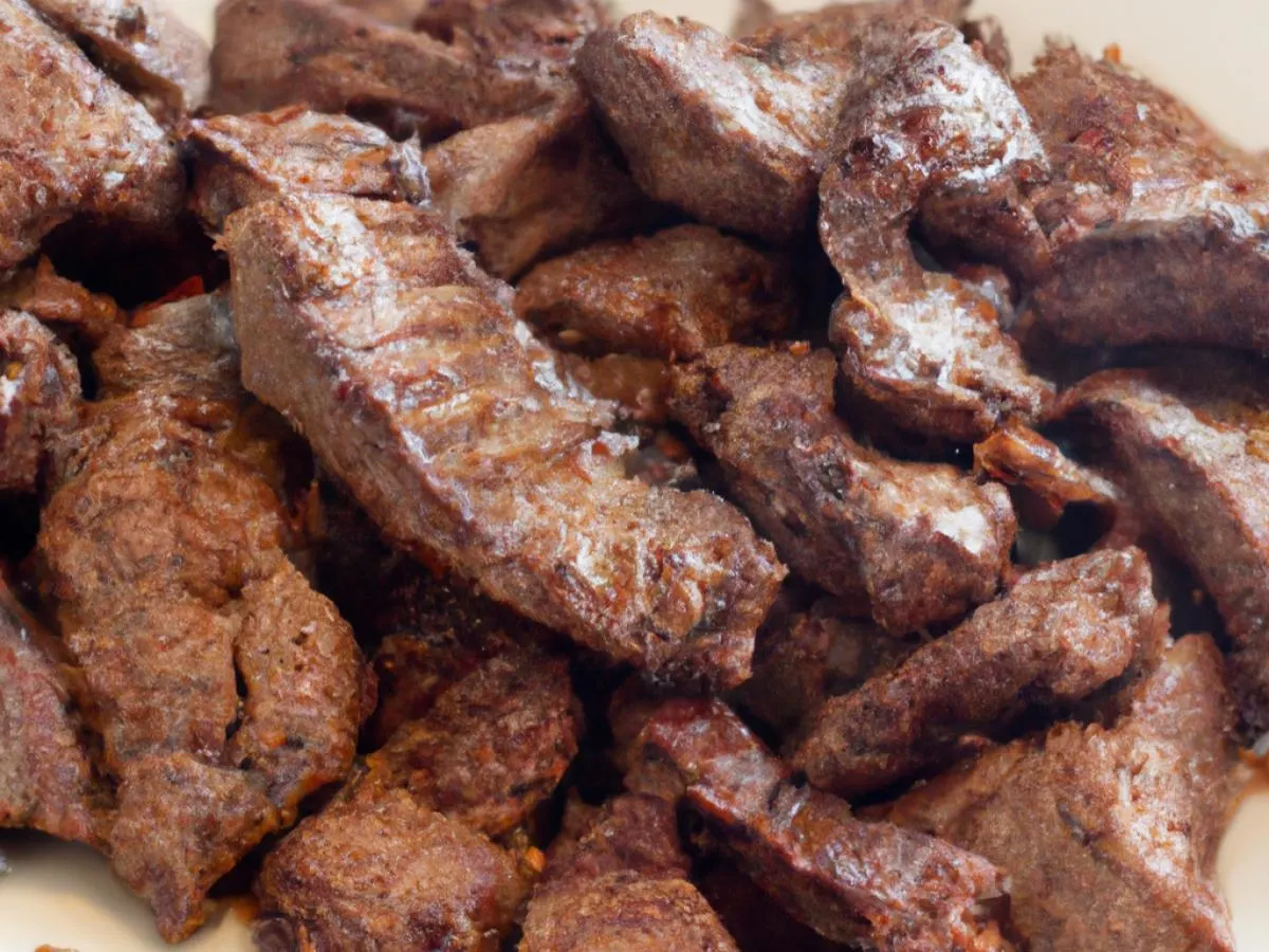 Char-Broiled Strips of Beef Char-Broiled Strips of Beef
