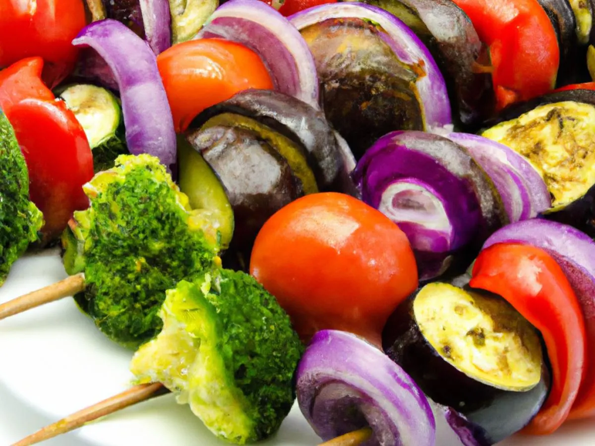 Vegetable Kabob Vegetable Kabob