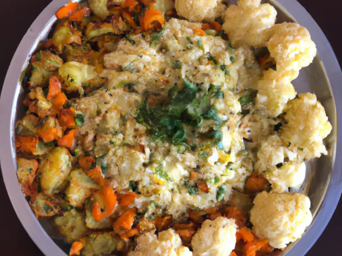 Vegetable Biryani with Aloo Gobi Vegetable Biryani with Aloo Gobi