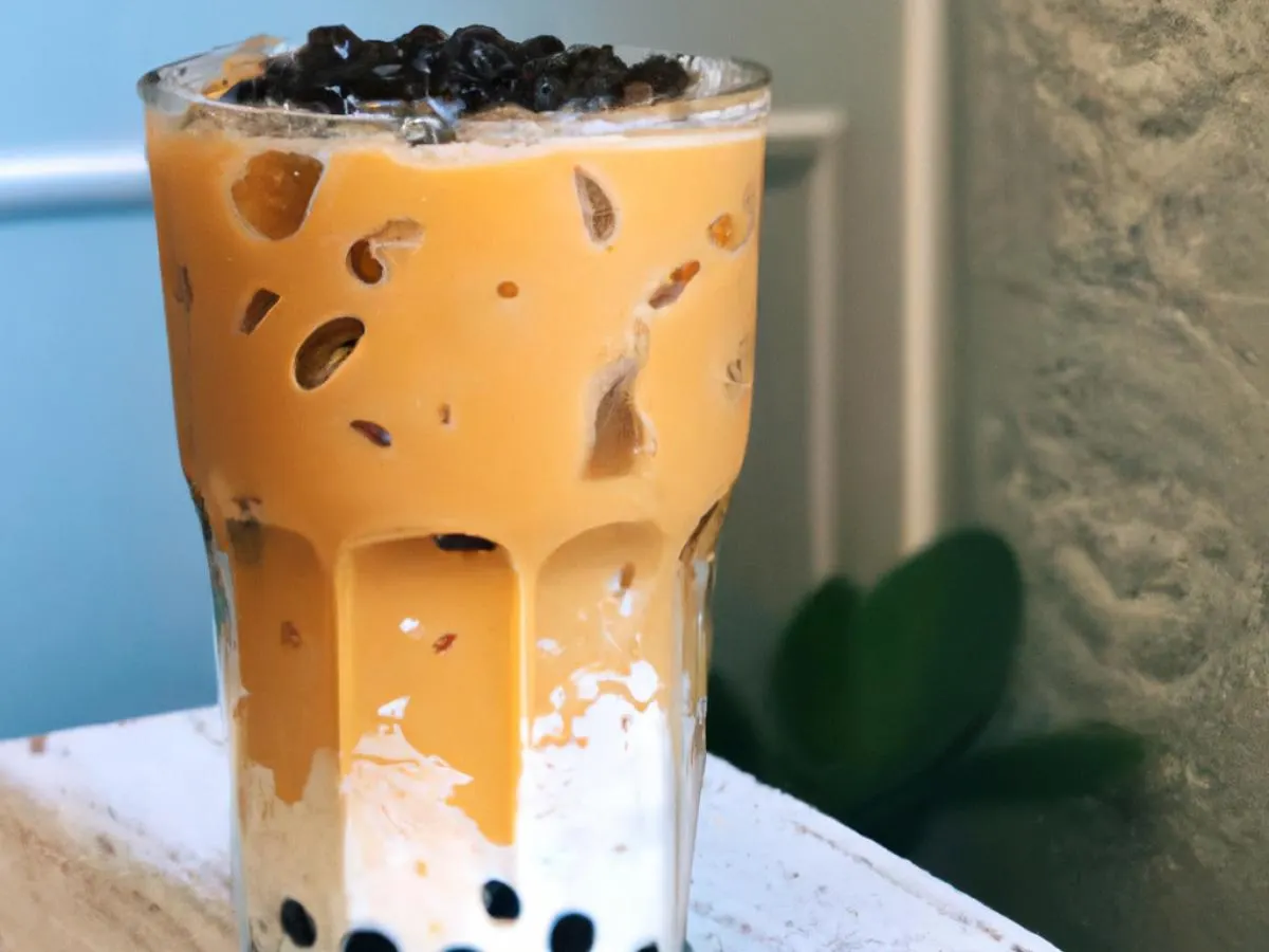Honey Milk Tea with Non Dairy Creamer (Half Sweetness) Honey Milk Tea with Non Dairy Creamer (Half Sweetness)