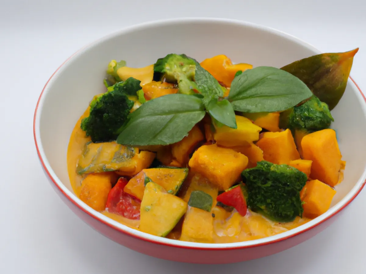 Red Curry Veggies (No Bell Peppers) Red Curry Veggies (No Bell Peppers)