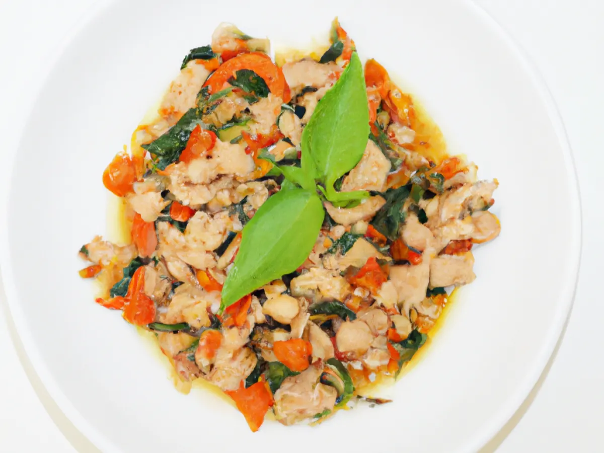 Sweet Basil Chicken (No Bell Peppers) Sweet Basil Chicken (No Bell Peppers)