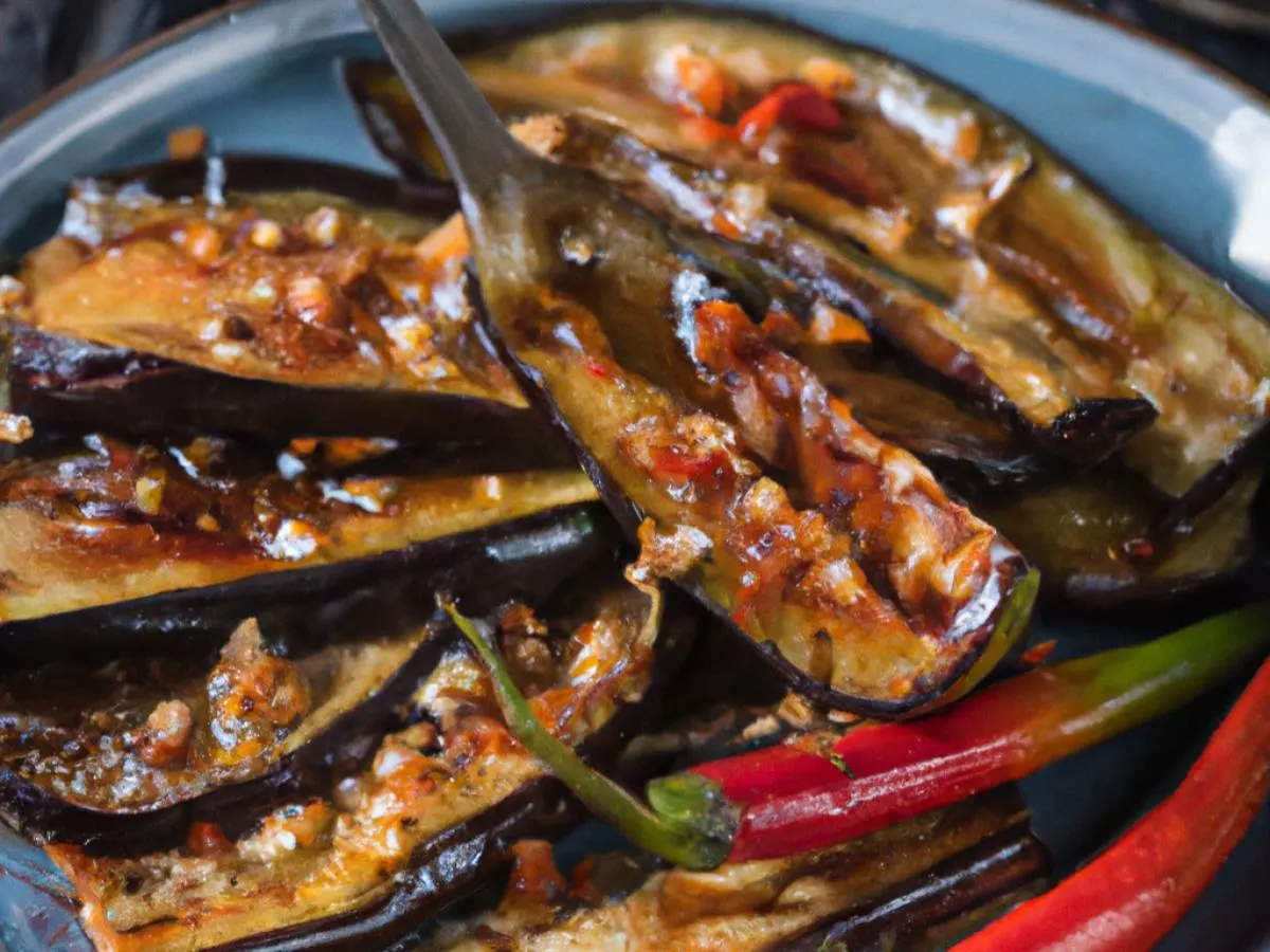 Sweet Chili Roasted Eggplant Sweet Chili Roasted Eggplant