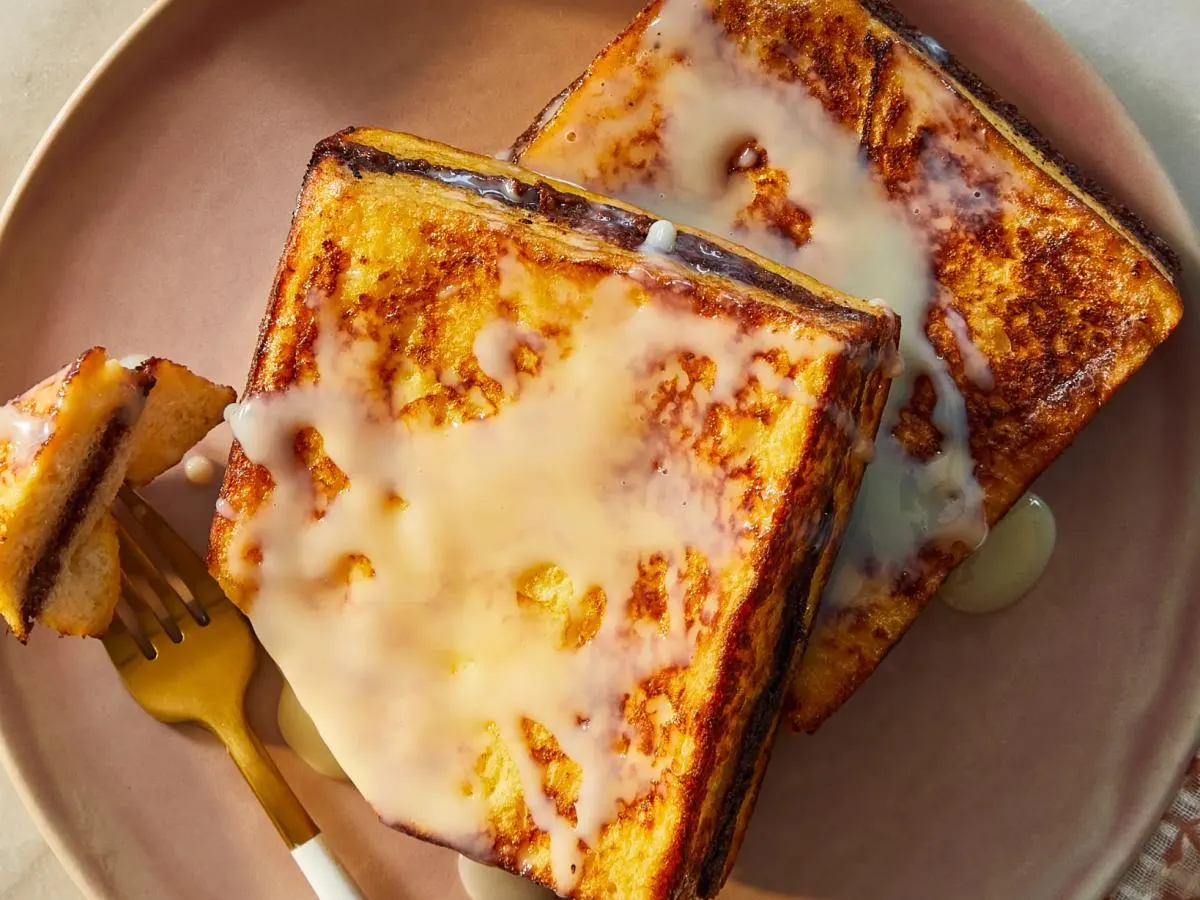 Thai Tea French Toast Thai Tea French Toast