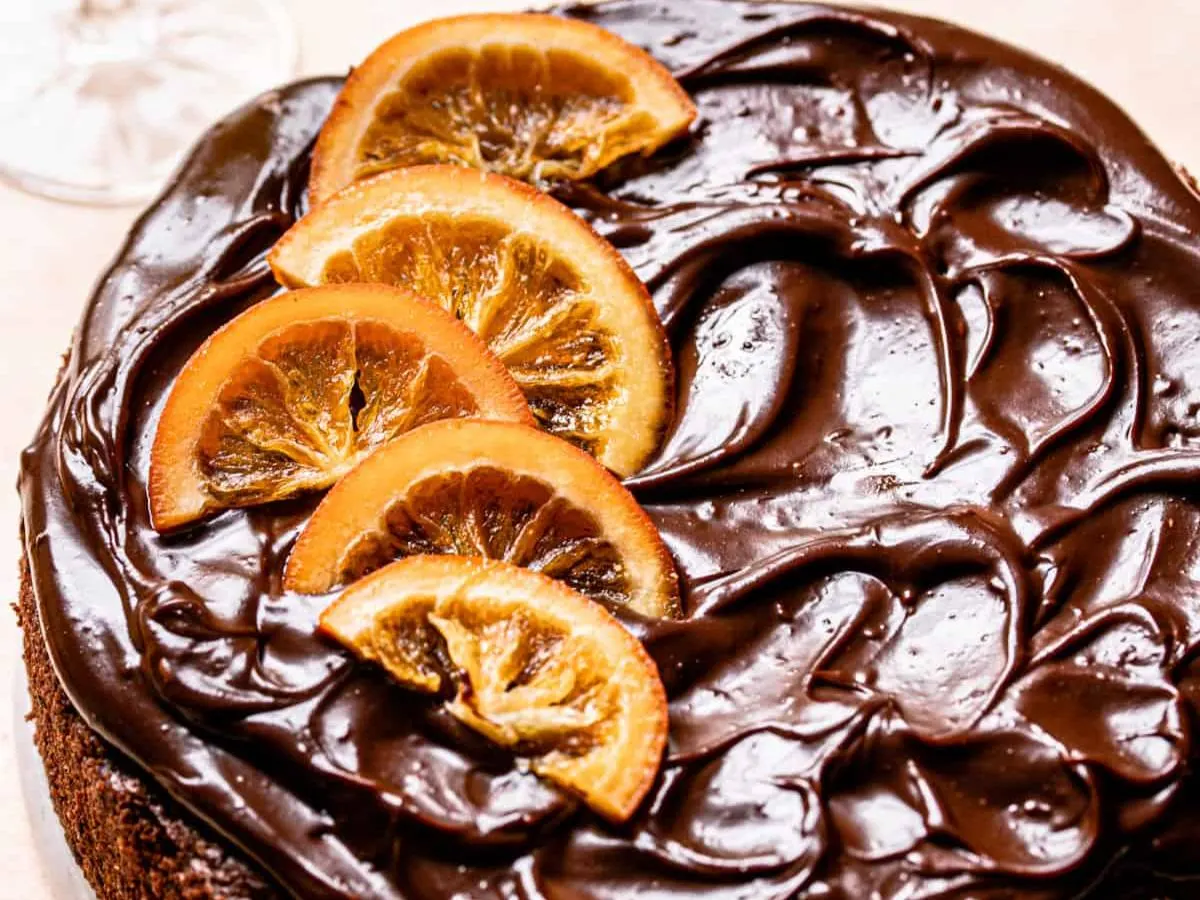 Chocolate Orange Dacquoise