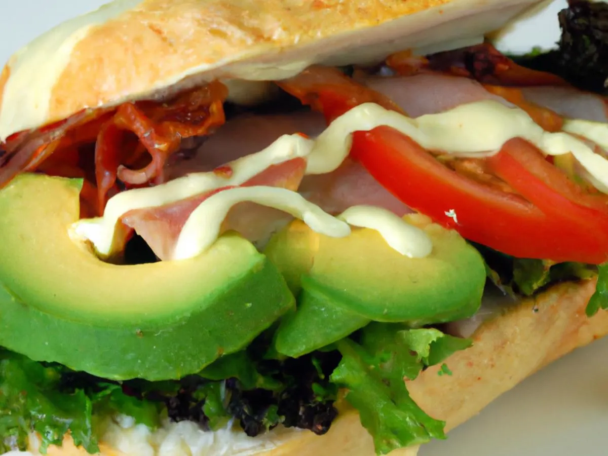 Mayoose's CA-BLT Sandwich with Dutch Crunch Mayoose's CA-BLT Sandwich with Dutch Crunch
