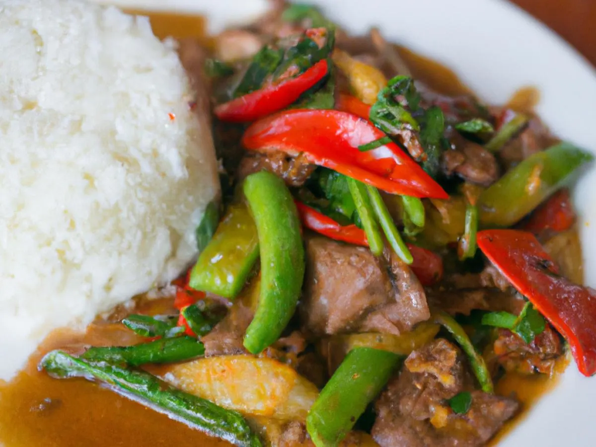 Phad Prik Khing | Beef Phad Prik Khing | Beef