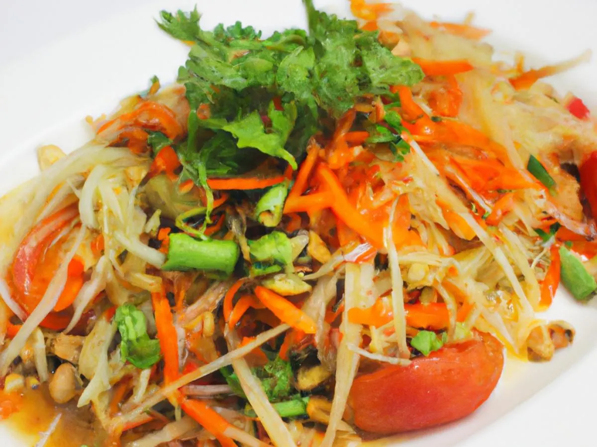 Papaya Salad Papaya Salad