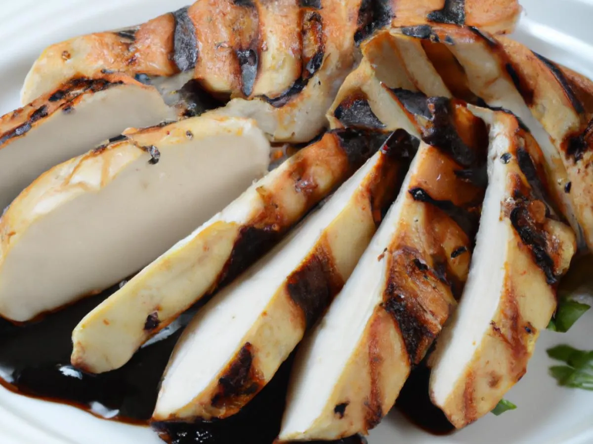 Grilled Balsamic Chicken Breast Grilled Balsamic Chicken Breast