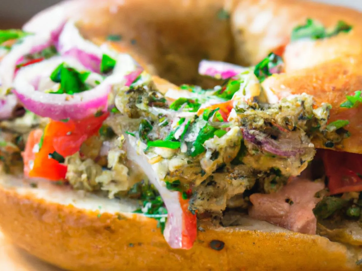 Gluten Free Bagel Kharcho Tuna Salad Sandwich Gluten Free Bagel Kharcho Tuna Salad Sandwich