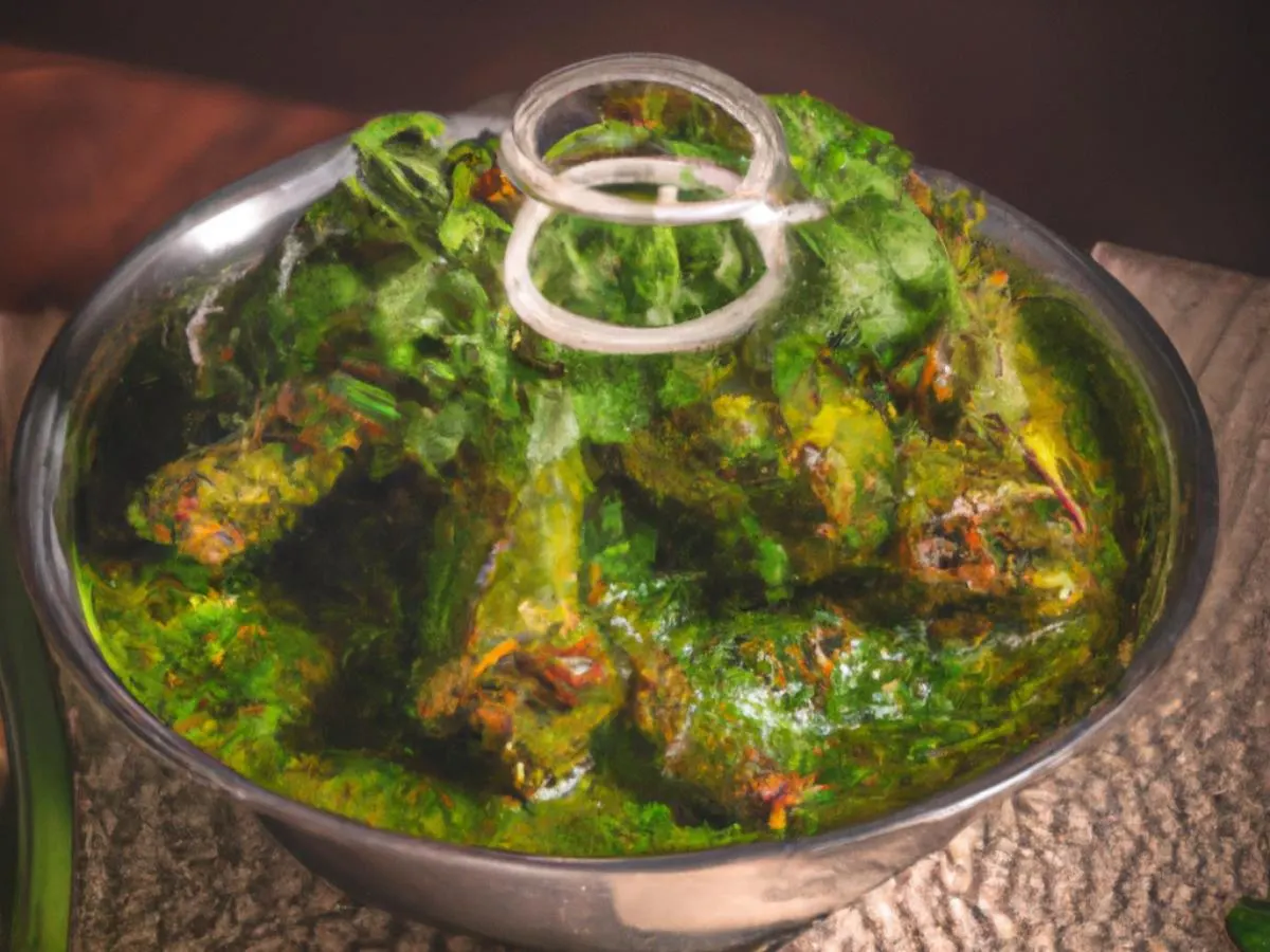 Spicy Saag Chicken (Lunch Portion) Spicy Saag Chicken (Lunch Portion)