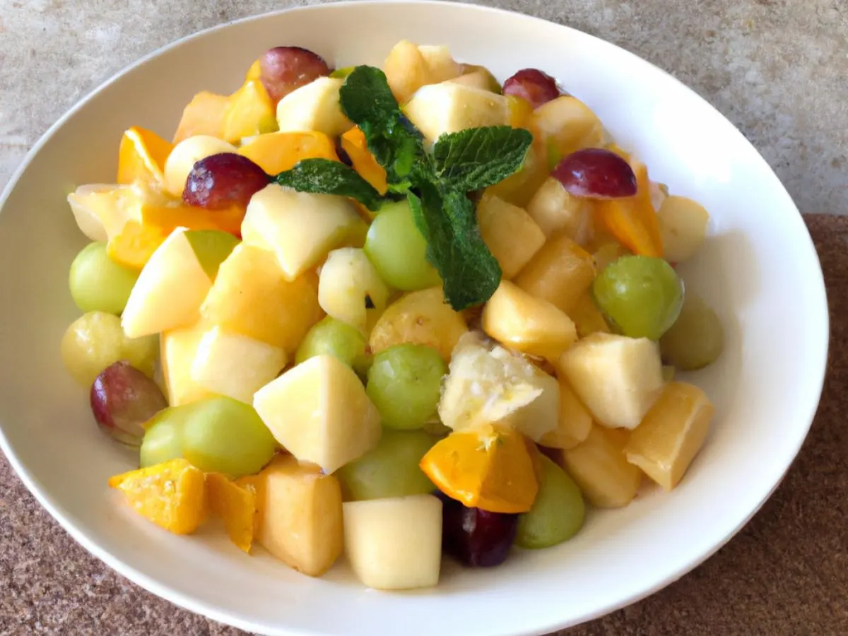 Nut Free Dairy Free Moroccan Fruit Salad Nut Free Dairy Free Moroccan Fruit Salad