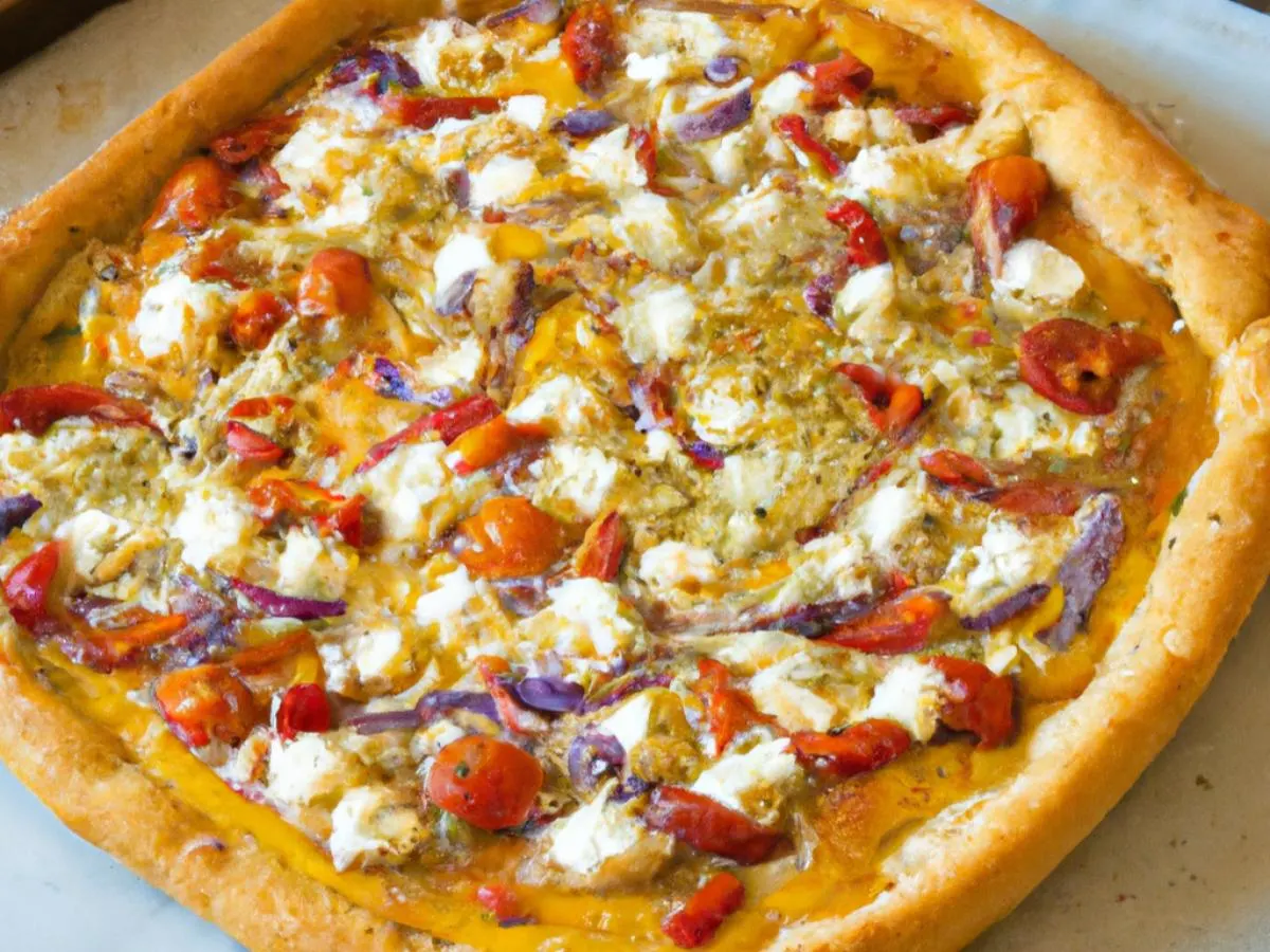 17" Over the Rainbow Pizza