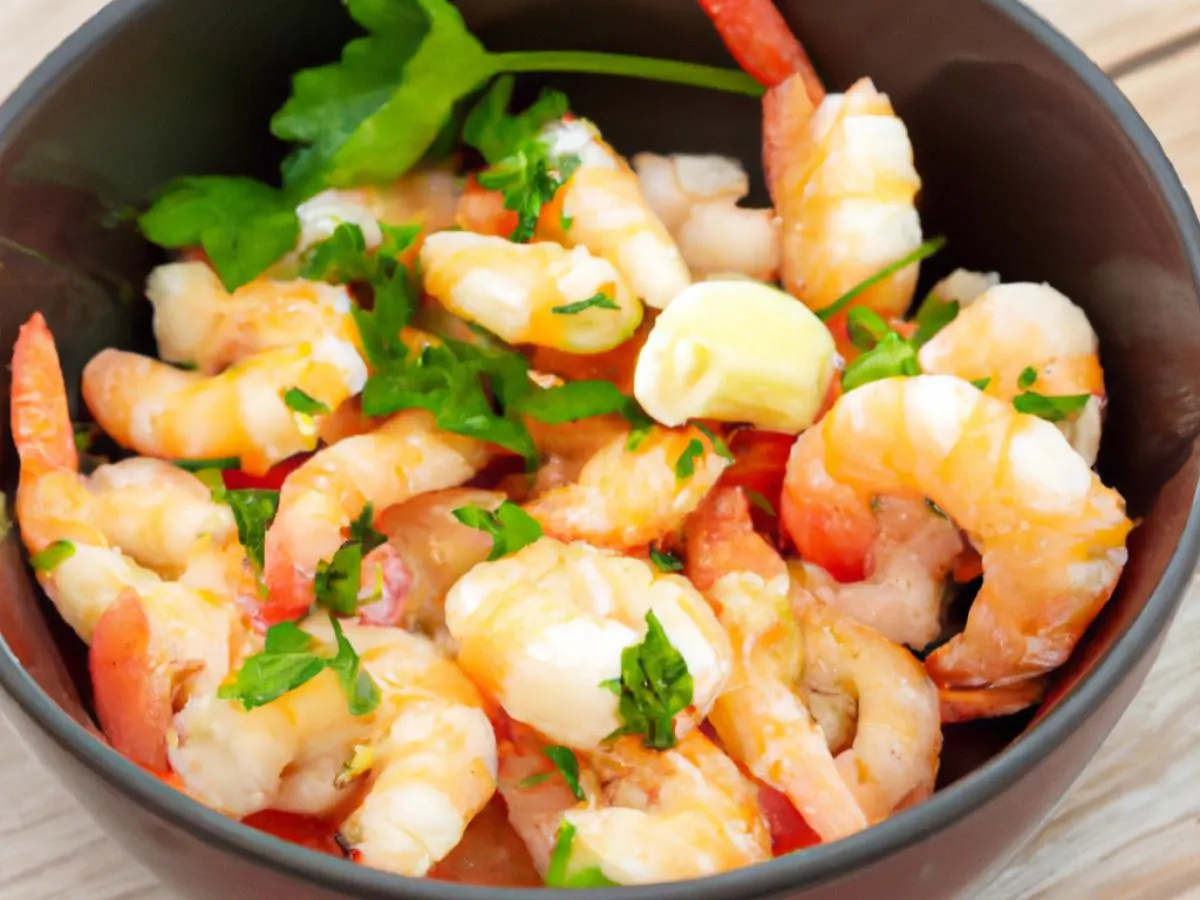 Lemon Garlic Prawns Lemon Garlic Prawns