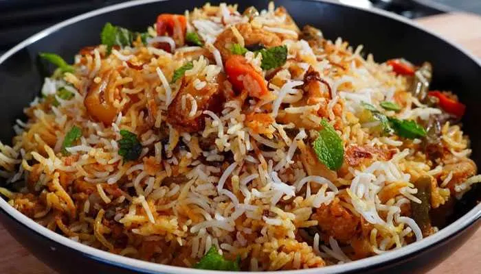 Small Vegetable Biryani