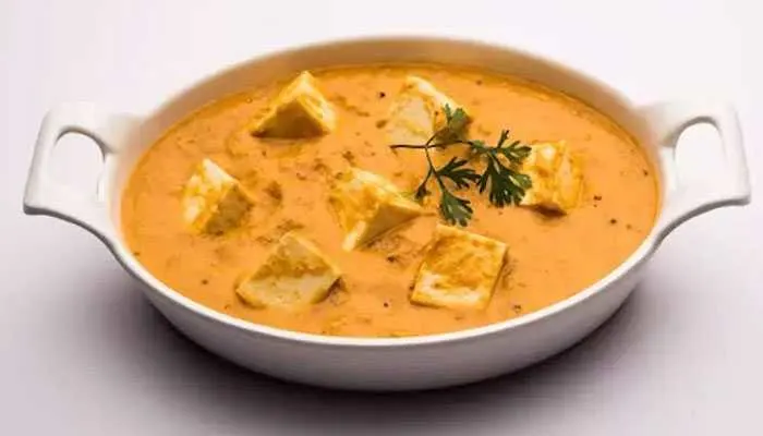 Shahi Paneer Korma over Basmati Rice