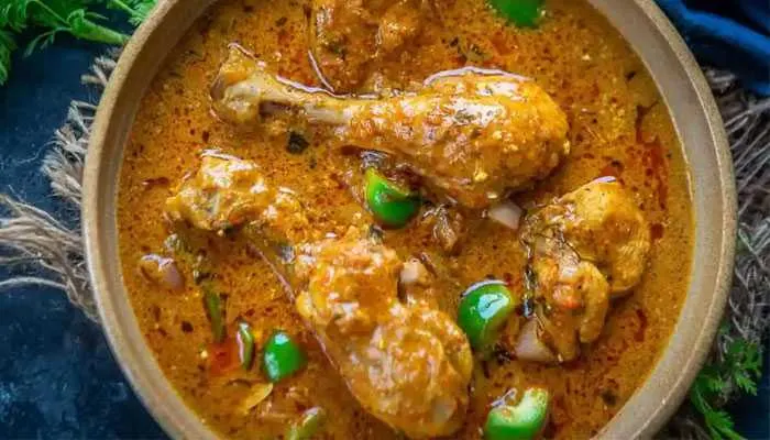 Chicken Kadahi over Basmati Rice