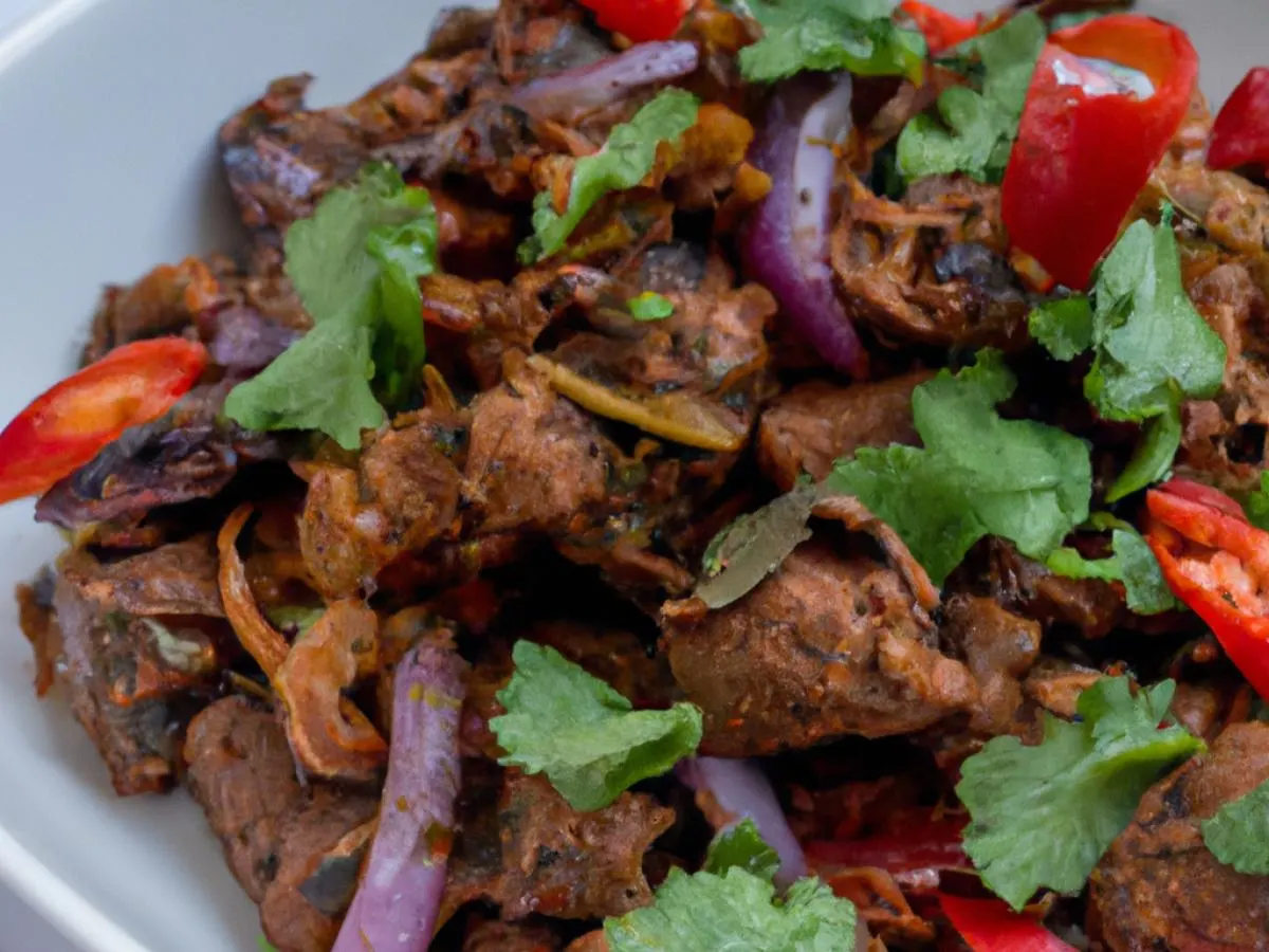 Small Lamb Bhunna