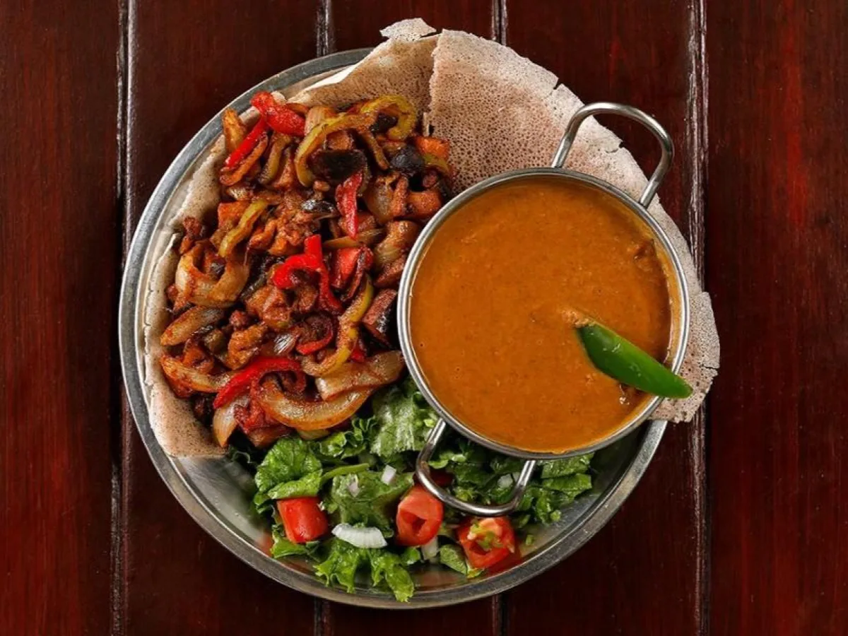 Eggplant Tibs Eggplant Tibs