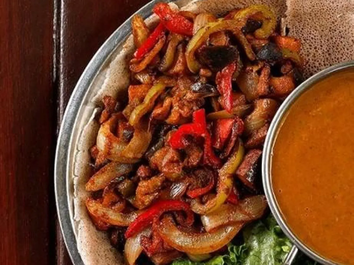 Eggplant Tibs Eggplant Tibs