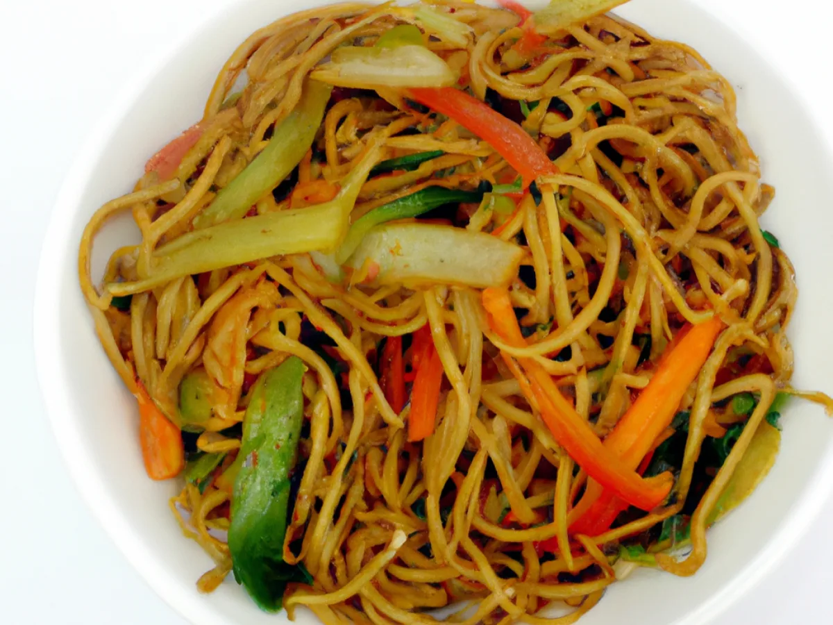 Veg Chow Mein - Vegan Veg Chow Mein - Vegan