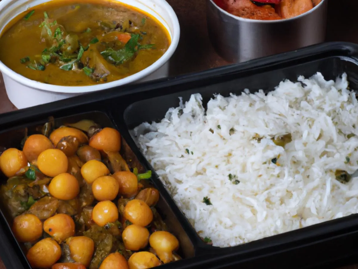 Palak Chana Box - Vegan Palak Chana Box - Vegan