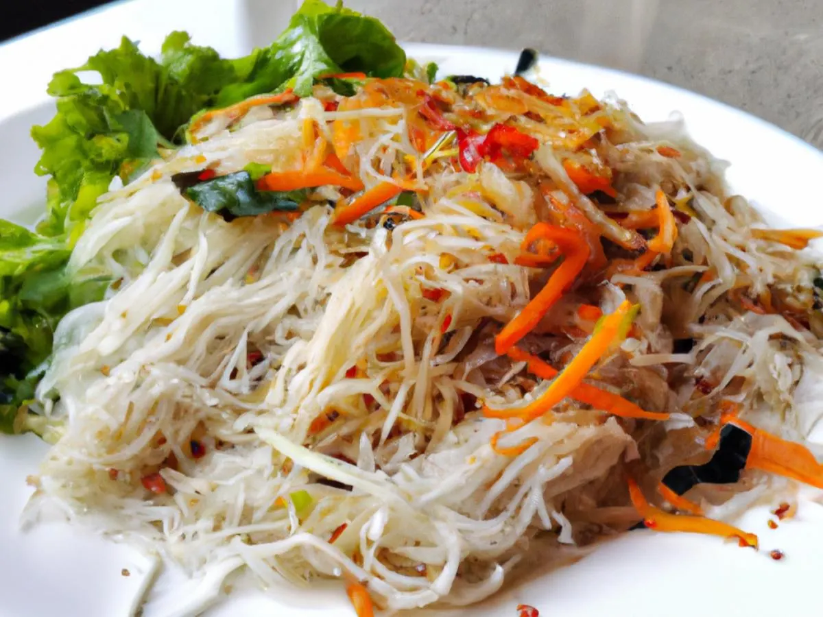 Veggie Singapore Rice Noodles Veggie Singapore Rice Noodles