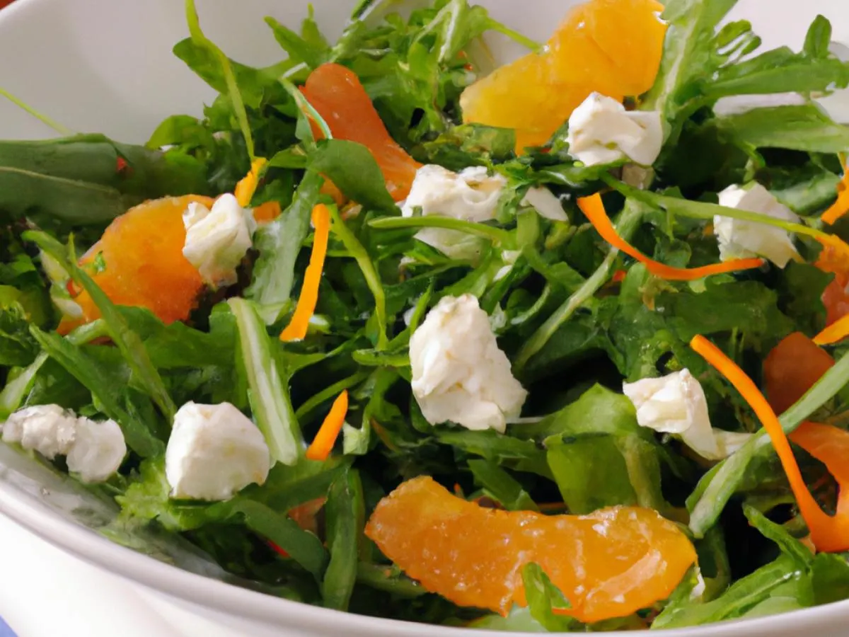 Individual Box: Citrus Arugula Side Salad with Orange Vinaigrette Individual Box: Citrus Arugula Side Salad with Orange Vinaigrette
