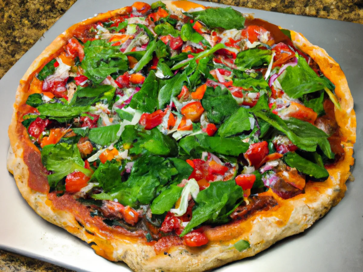 Gluten Free 12" Your Basic Greek No Cheese