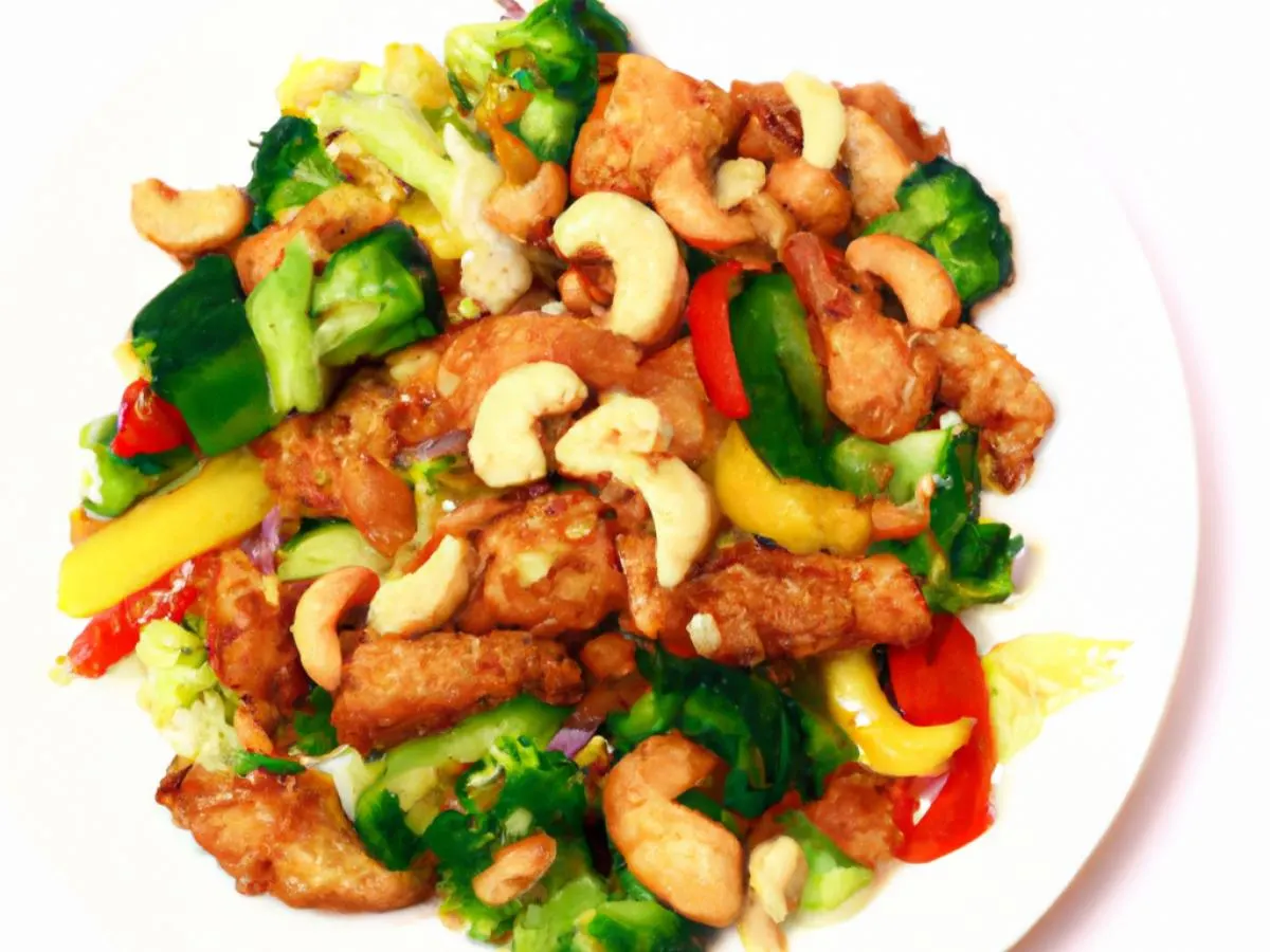 Half Cashew Nut Stir-Fry Half Cashew Nut Stir-Fry