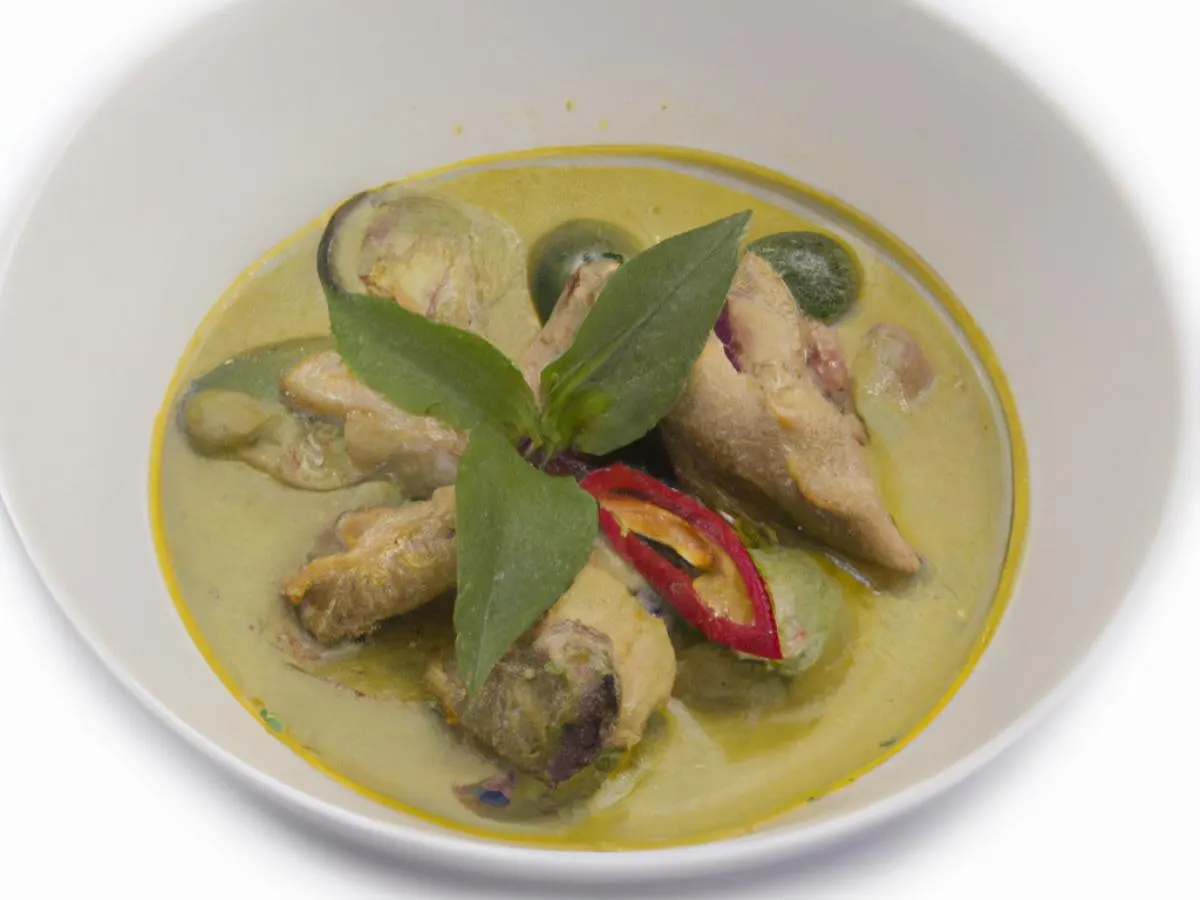 Half Chicken Green Curry Half Chicken Green Curry