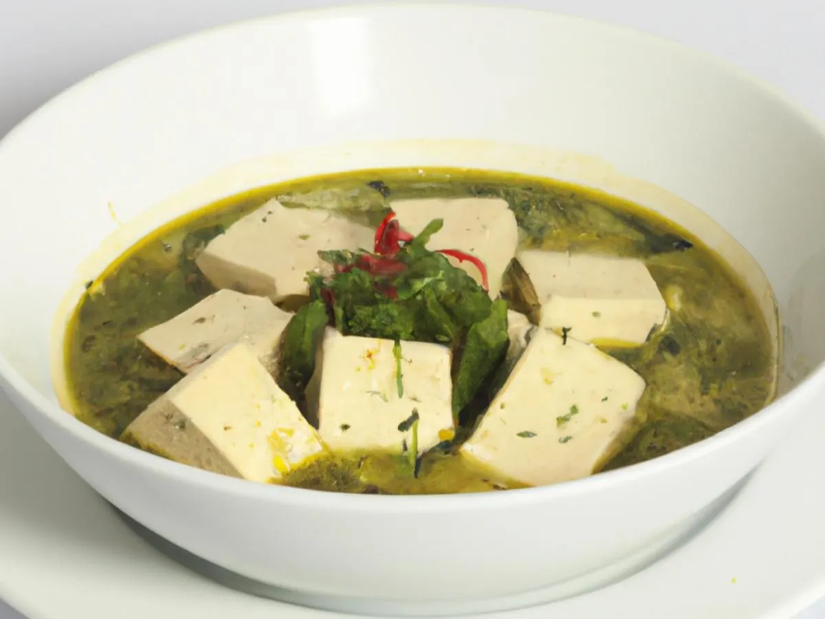 Half Tofu Green Curry Half Tofu Green Curry