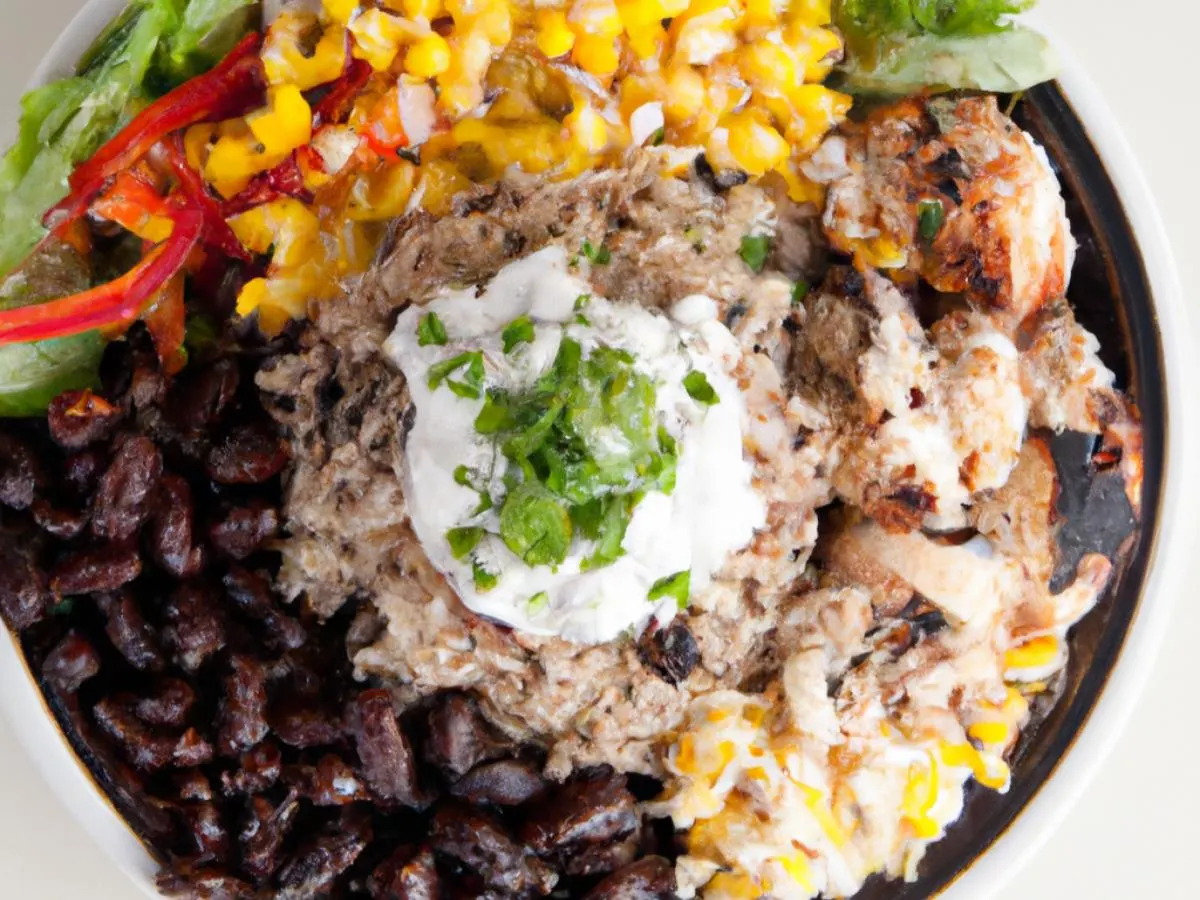 Chicken and Black Bean Bowl Chicken and Black Bean Bowl