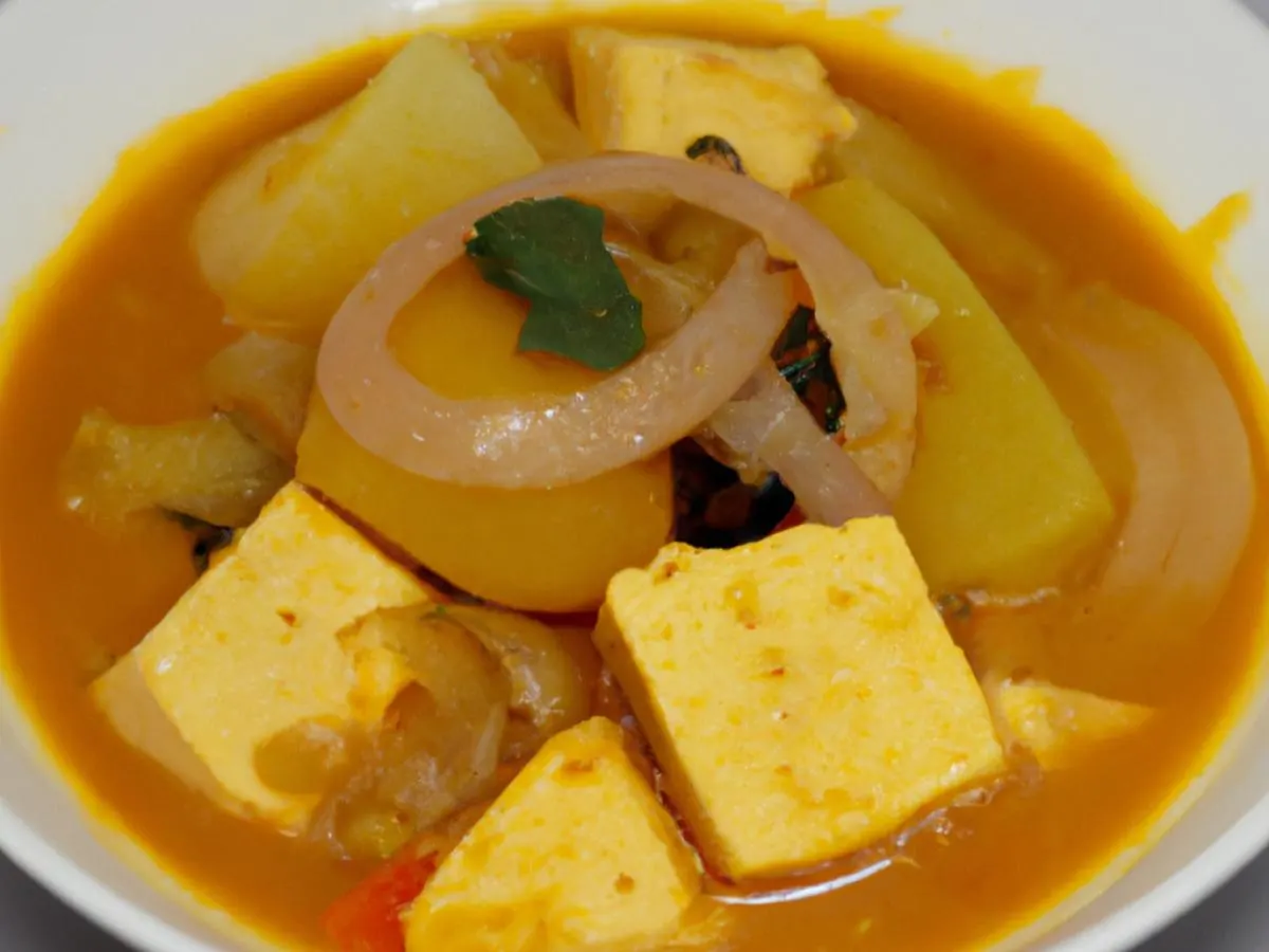 Half Tofu Yellow Curry Half Tofu Yellow Curry