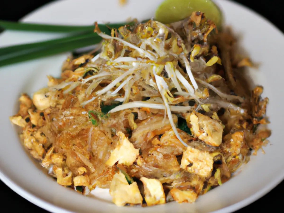 Half Tofu Pad Thai Half Tofu Pad Thai