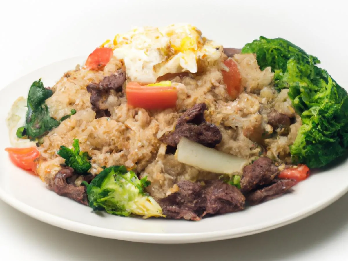 Half Beef Thai Fried Rice Half Beef Thai Fried Rice