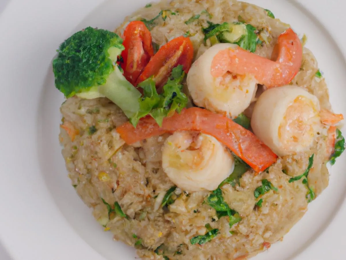 Half Shrimp Thai Fried Rice Half Shrimp Thai Fried Rice