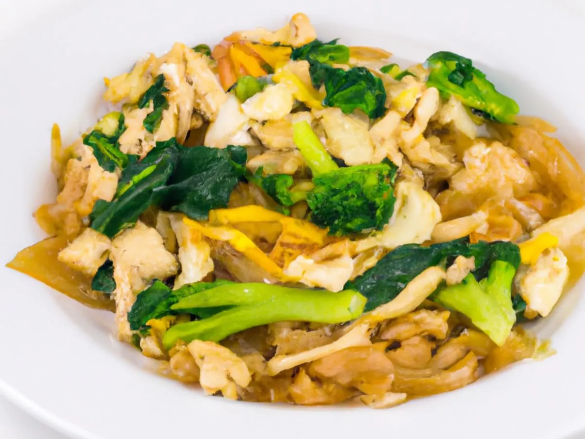 Half Chicken Pad See Ew Half Chicken Pad See Ew