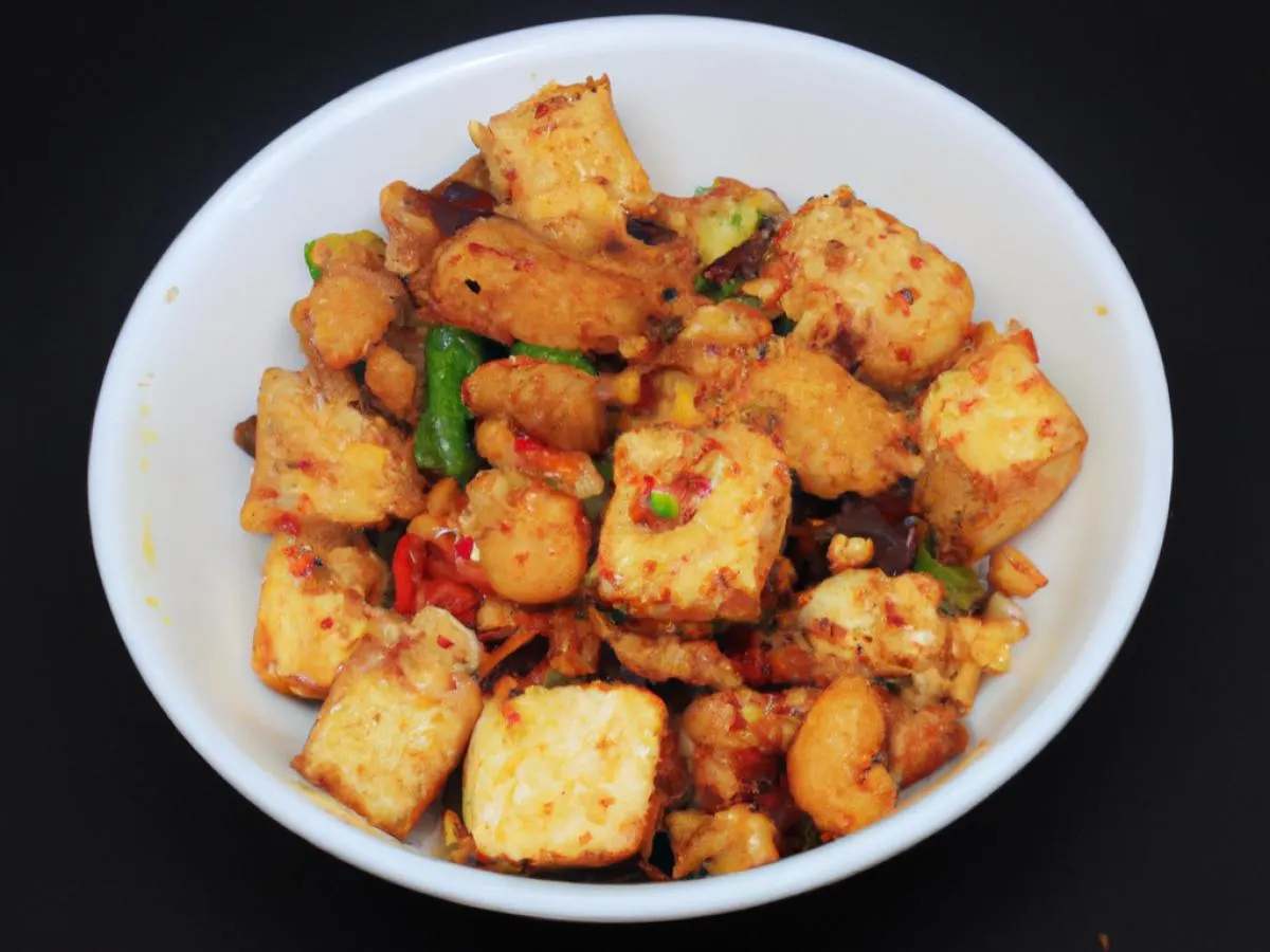 Magic Chili Fried Tofu